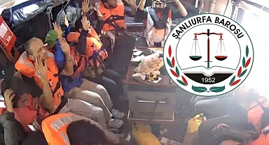 Şanlıurfa Barosu’ndan İsrail’in müdahalesine tepki!