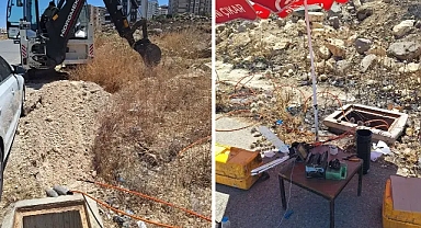 Şanlıurfa’da yangın mahalleyi internetsiz bıraktı!