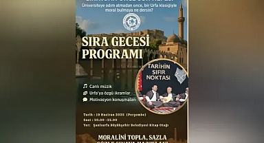Şanlıurfa 'da YKS Öncesi Gençlere Moral ve Motivasyon Gecesi