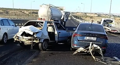Şanlıurfa otobanında kaza oldu!