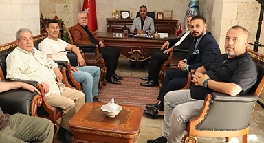 Şanlıurfaspor’dan Eyyübiye Belediye Başkanı Mehmet Kuş’a Ziyaret