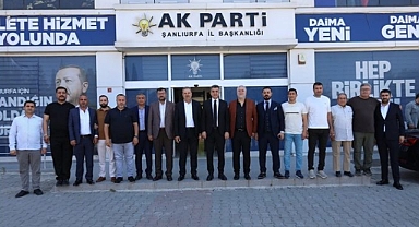 Şanlıurfaspor Yönetiminden AK Parti İl Başkanlığına Ziyaret