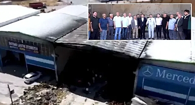 ŞUTSO’dan işyeri yanan işletmeye destek!