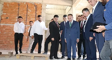 Vekil Bozdağ, Suruç Adalet Sarayı’nın inşaatını inceledi!