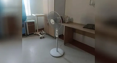 Akçakale Devlet Hastanesi’nde skandal görüntü!