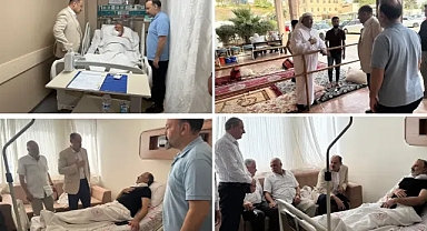 Başkan Gülpınar'dan Hastanede Saldırıya Uğrayan Personele Ziyaret