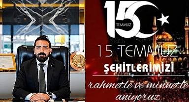 Başkan Karakuş 15 Temmuz Demokrasi ve Milli birlik günü Mesajı yayınladı