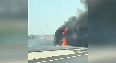 Cayır cayır yandı! Urfa'da korkutan anlar