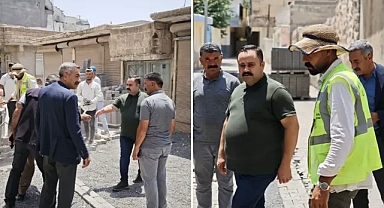 Eş Başkan İnan, Yol Yenileme Çalışmalarını Sahada Denetledi