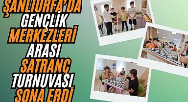 Gençlik Merkezleri Satranç Turnuvası Sona Erdi