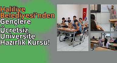 Haliliye Belediyesi’nden Üniversite Adaylarına Destek: Yaz Kursu Başladı