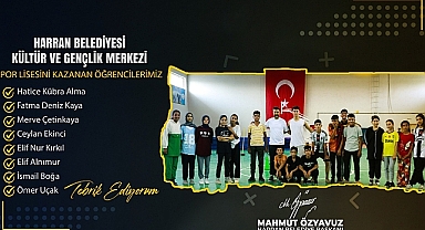 Harran Belediyesi kurslarıyla hayaller gerçek oldu