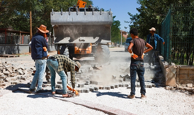 Harran'da Üst Yapı Çalışmaları Devam Ediyor
