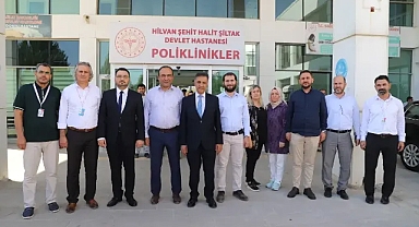 İl Sağlık Müdürü Dr. Erhan Berk’ten Siverek ve Hilvan’a Yerinde Denetim