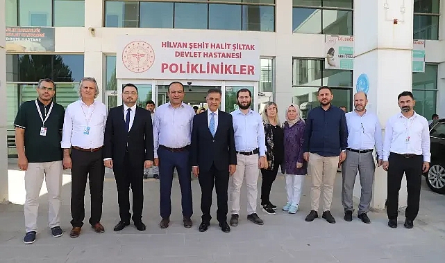İl Sağlık Müdürü Dr. Erhan Berk’ten Siverek ve Hilvan’a Yerinde Denetim