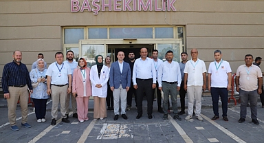 İl Sağlık Müdürü Dr. Erhan Berk’ten Viranşehir ve Ceylanpınar’a Kapsamlı Sağlık Ziyareti