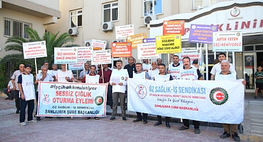 Kamu İşçilerinden Şanlıurfa’da Sessiz Eylem: “Hakkımızı Alıncaya Kadar Susmayacağız”