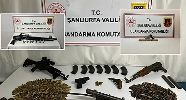 Şanlıurfa’da 3 ilçede operasyon! Çok sayıda silah ve mühimmat ele geçirildi!
