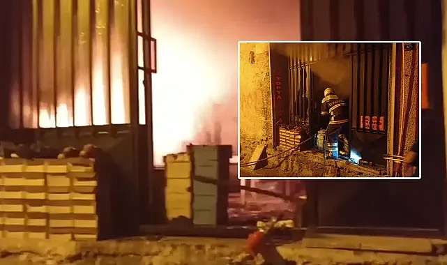 Şanlıurfa’da işyerinde yangın! Ekipler müdahale etti!