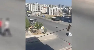 Şanlıurfa’da motosiklet üzerinde tehlikeli hareketler!