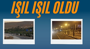 Şanlıurfa Kuzeybatı Çevre Yolu Yeniden Aydınlandı