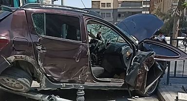 Şanlıurfa'nın göbeğinde kaza! Yaralılar var