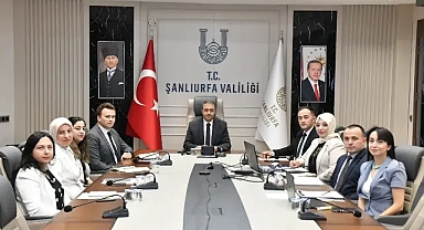 Şanlıurfa Valiliği'nde Proje Çalışmaları Değerlendirildi