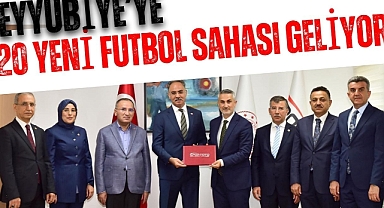 Şanlıurfa’ya Dev Gençlik Yatırımı: Eyyübiye’de 20 Saha İçin İmzalar Atıldı