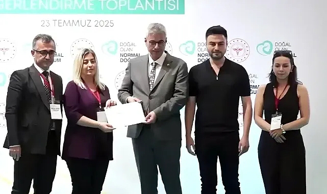 Sezaryen yöntemi azaldı! Şanlıurfa’ya “Normal Doğum” Başarısı Ödülü