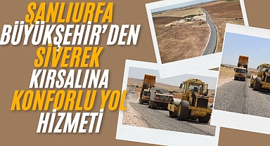 Siverek Kırsalında Ulaşım Rahatlıyor