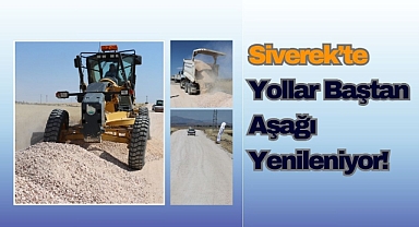 Siverek Kırsalında Yol Çalışmaları Hızlandı