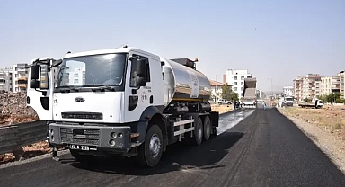 Siverek'te üstyapı çalışmaları devam ediyor