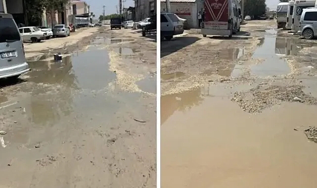 Suruç’ta sanayi esnafı çözüm bekliyor! Yollar çukur ve çamurlu!