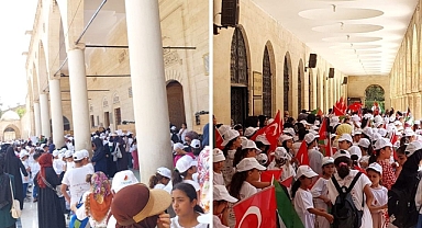 TÜGVA 6 Bin Öğrenciyle Kudüs Provası Gerçekleştirdi