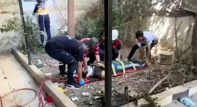 Urfa'da dördüncü kattan düştü!
