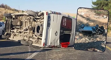 Urfa'da feci kaza: Çok sayıda yaralı var!