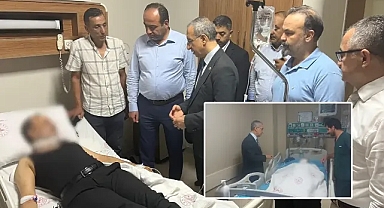 Urfa’da sağlık çalışanlarına saldırı olayı! Milletvekili Dusak hastaneyi ziyaret etti!
