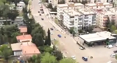 Urfa'nın ilçesinde hareketli anlar!