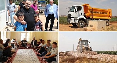 Viranşehir’de Ulaşım Hamlesi Sürüyor: Toklu Mahallesi’nde Yol Çalışmaları Başladı