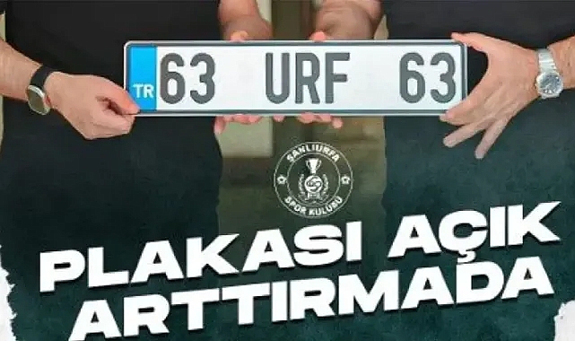 63 URF 63 plakasına teklif gelmeye devam ediyor! İşte verilen son rakam!