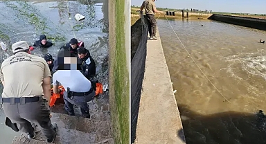 Acı haber geldi! Urfa’da kanala giren gencin cansız bedenine ulaşıldı!