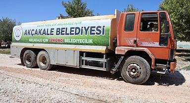 Akçakale Belediyesi Kırsalda Yol Çalışmalarını Aralıksız Sürdürüyor