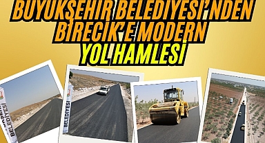 Birecik’te Asfalt Sevinci Dorukta: “Yolllarımız Kaymak Gibi Oldu”