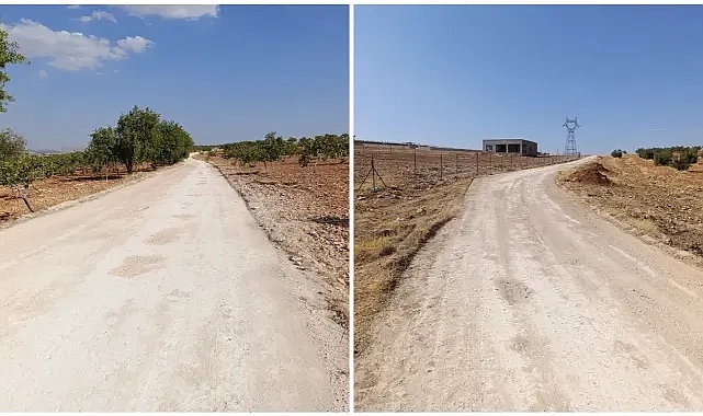 Bozova Belediyesi Gülbiten Mahallesi’nde Yol Çalışması Başlattı
