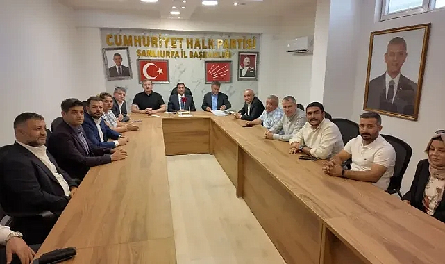 CHP heyeti Urfa'ya geldi!