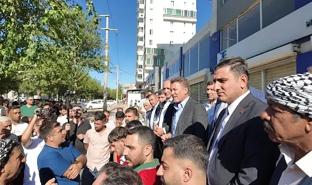 CHP Heyeti ve Çiftçiler Siverek’te DEDAŞ’a Yürüdü