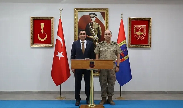 Emniyet Müdürü Aksoy’dan Jandarma Komutanı Aldemir’e Ziyaret