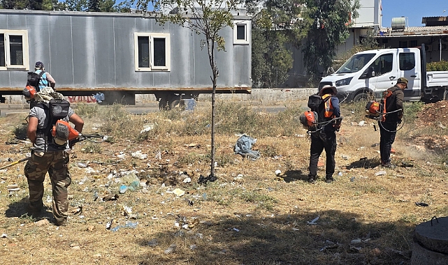 Evren Sanayi Sitesi’nde Park Çalışmaları Başladı
