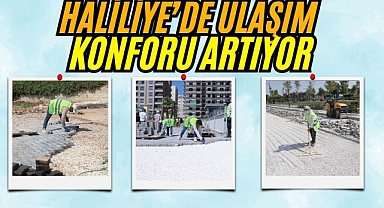 Haliliye Belediyesi'nden 3 Mahallede Hummalı Üstyapı Çalışması