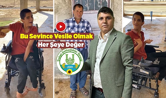 İskender Bugenç’in Akülü Sandalye Sevinci !